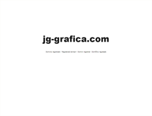 Tablet Screenshot of jg-grafica.com